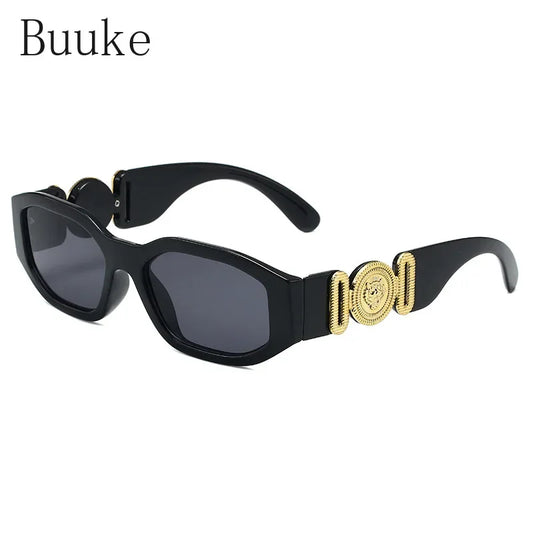 New Retro Irregular Square Sunglasses for Women Men Fashion Designer Small Frame Sun Glasses Trending Product Shades UV400